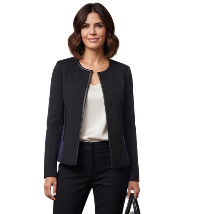 Iro Black Brock Textured Jacket